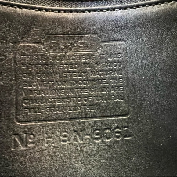 Coach Rambler Legacy 9061 Black Made in Mexico - Picture 10 of 10